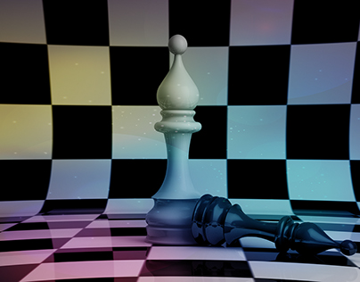 The immortal game (3D chess set) on Behance