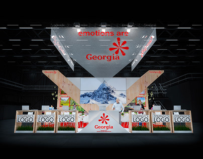 Concept for Georgia | Exhibition stand design