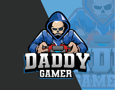 Daddy Gamer Logo Design
