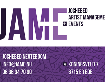 JAME Jochebed Artist Management   Events logo