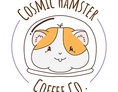Cosmic Hamster Logo Design Project