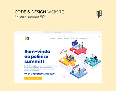 Code & design website • Polinize summit 20'