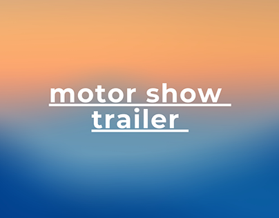 motor show trailer