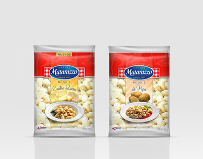 Propuestas de packaging para pastas frescas Matarazzo
