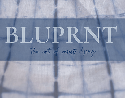 BLUPRNT : Tie & Dye project