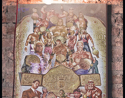 WCW Big gold belt champions visual histroy