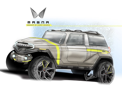 Mahindra Magna - Concept E SUV of the future