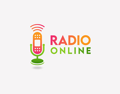 Radio logo design.