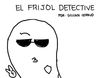 Comic "El Frijol Dectective" - First try