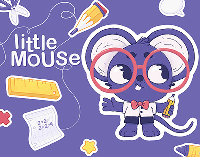Little Mouse / character design for an App