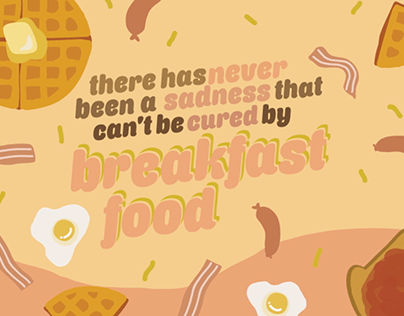 Breakfast Food, Parks and Recreation Animation