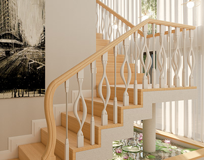 3D RENDERS FOR STAIRS CATALOGUE