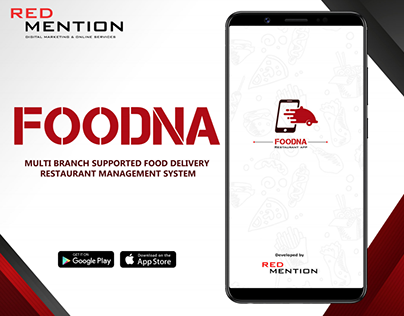 Red Mention Mobile Application - Foodna