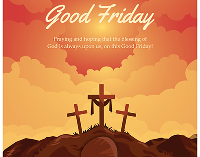 Good Friday & Easter Poster Design