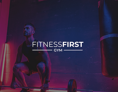 FitnessFirst - website landing page for gym