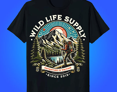 Wild Life Supply t shirt design