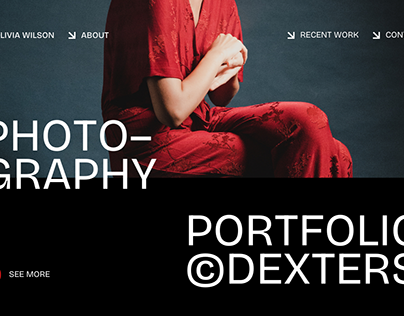 Portfolio Web site for Photographer and others