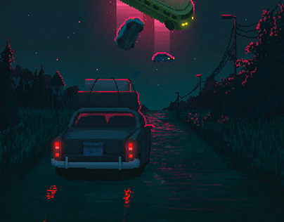UFOs | Pixel art