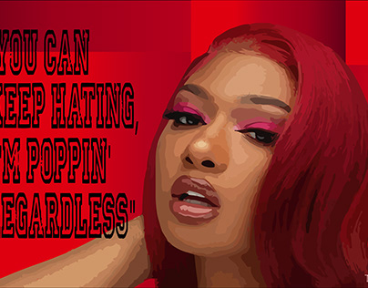 MEGAN THEE STALLION QUOTE POSTER