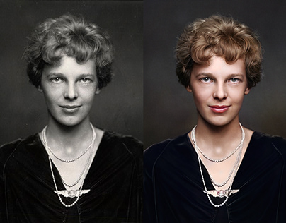 Manual coloring of old photos | Restore Old Photo