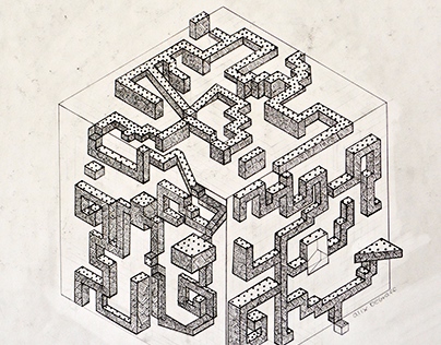3D Maze Drawing