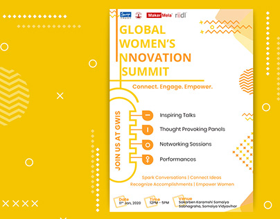 Global Women Innovation Summit Campaign Posters