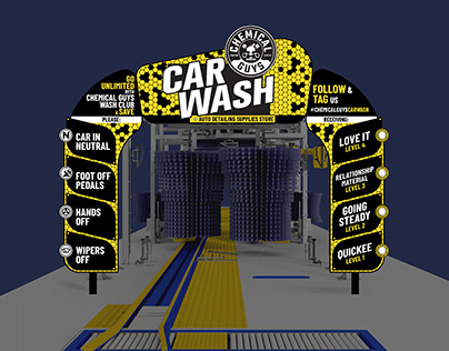Chemical Guys Car Wash | Signage Design