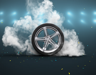 Motionarray Wheel Logo Reveal 1560905