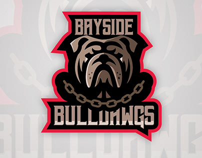 Bayside Bulldawgs Mascot Logo design