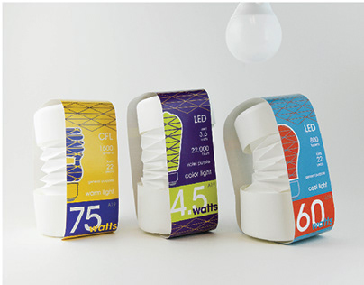 lumi light bulb packaging