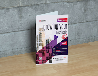 Business Flyer : Growing Your Business in 2020