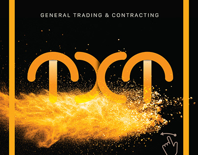 visual identity for TXT General Trading & Contracting