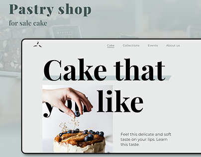 Website for confectionery