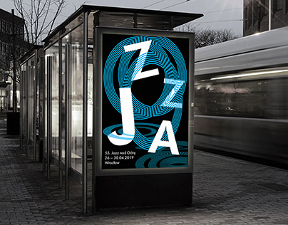 Projekt plakatu 55. Jazz nad Odrą