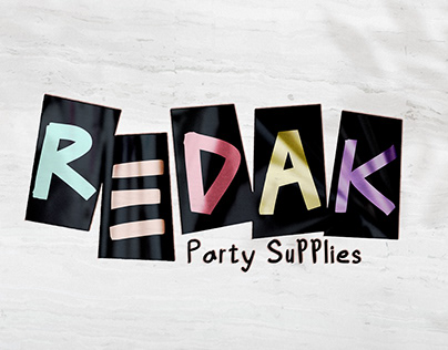 Party Supplies Brand Identity