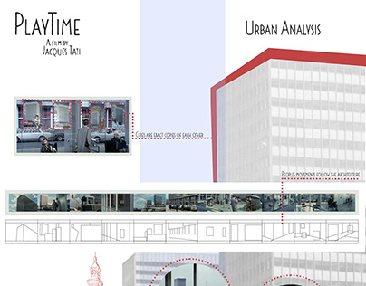 "Playtime" movie architectural analysis