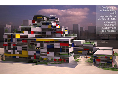 Arch: Lego Office Building in New Cairo