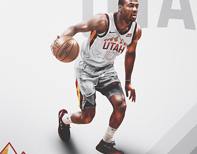 Utah Jazz City Edition Rebrand // NBA // Alec Burks
