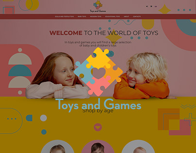 Toys and Games website