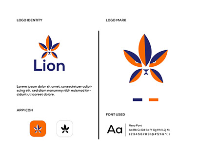 lion logo design - company logo
