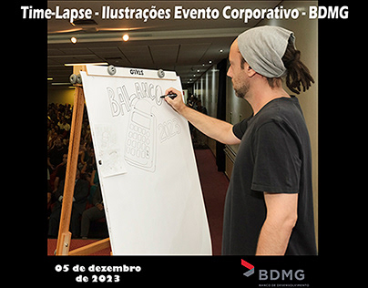 Time-Lapse - Corporate Event Illustrations - BDMG
