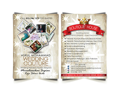 FLYER I WEDDING COUTURE