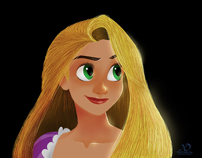 Rapunzel - Her Hair Glows?