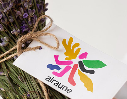 Identity for flower shop Alraun