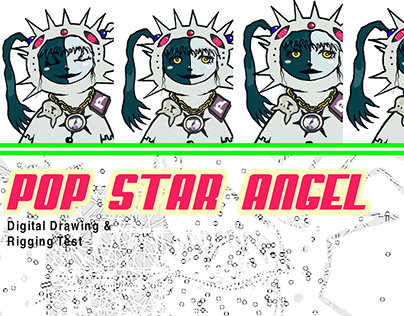 POP STAR ANGEL Live2D Rig Fun Test