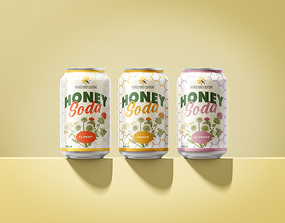 Honey Soda Can Design