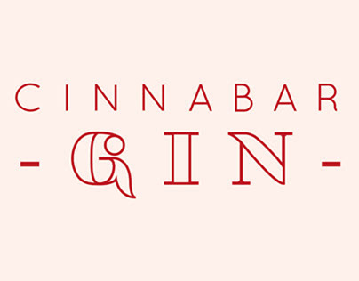 Cinnabar Gin Packaging