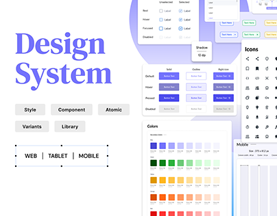 Design system | UI/UX