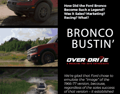 Over-Drive Magazine Assorted Social Media Posts