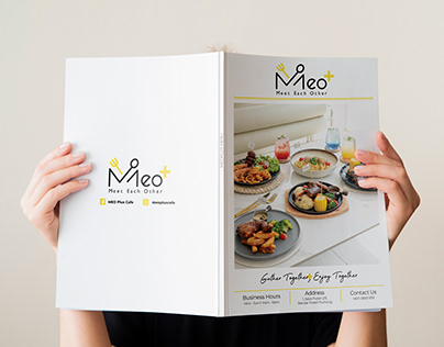 MeoPlus Restaurant l Menu Book Design